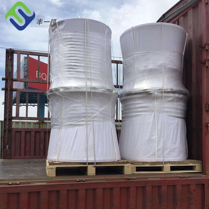 52mm Dia 8 de Kabel Lage Verlenging Marine Ship Mooring Rope van de Bundelpolyester 4