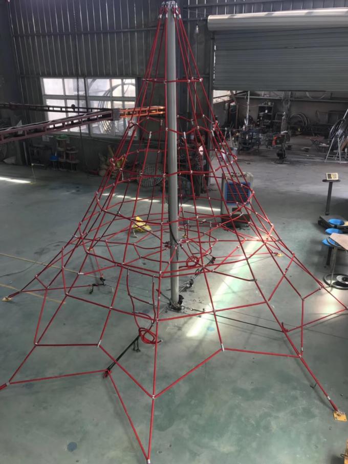 16 mm 6 strengen PET- of PP-uitzendband voor het speelterrein voor klimnetten 9