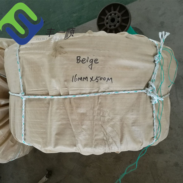 16 mm 6 strengen PET- of PP-uitzendband voor het speelterrein voor klimnetten 15