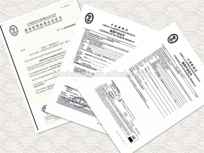 Hoge sterkte Wit 8 strengen polypropyleen touw PP mooring touw 11