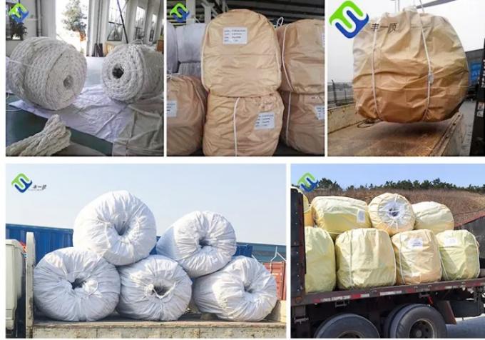 80 mm 60 mm Schepen Mooring touw Polyester Boat Marine touwen 8 Strand 4