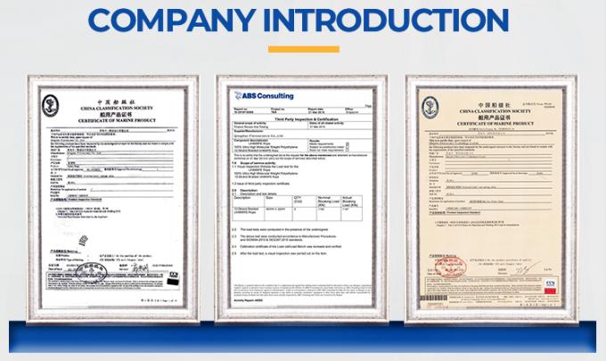 8 strengen PP polyester gemengde marine mooring staart touw 64mm 72mm 80mm met 11m lengte 11