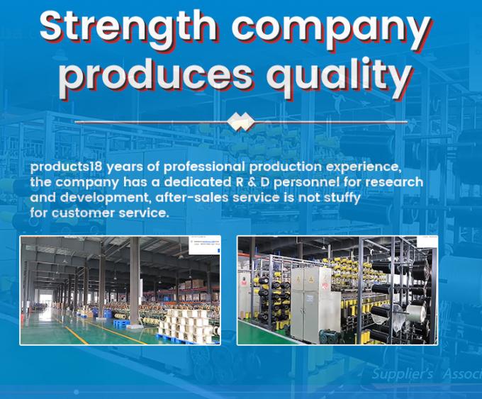 Witte hoge sterkte PP polypropyleen 8 strengen 64 mm mooring touw voor zeeverbinding 10