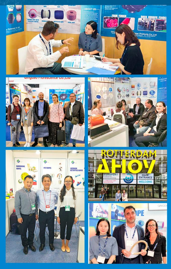 Hoge sterkte 3 strengen gedraaid 4mm-60mm Nylonvezel zeiltouw Polyamide touw Nylon Marine Mooring touw 5