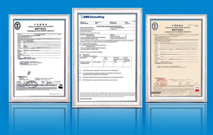 Hoge sterkte 3 strengen gedraaid 4mm-60mm Nylonvezel zeiltouw Polyamide touw Nylon Marine Mooring touw 6