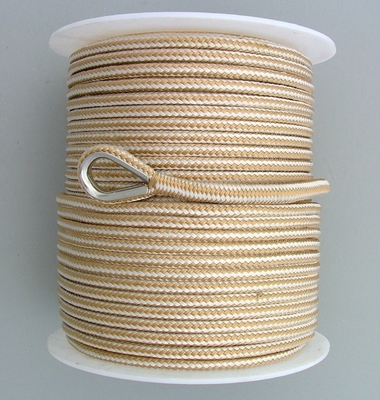 12mmx220m dubbel gevlochten nylon touw met aangepaste kleur Hot Sale Made in China