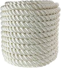 3 Strand Nylon Rope 4mm-56mm Marine Grade for Yacht Mooring