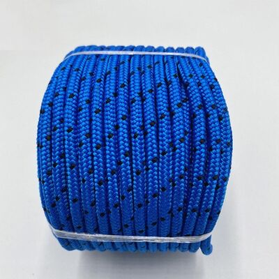 Blauwe Kleur 16-strengs Dubbel Gevlochten Nylon Meer- en Ankerlijn Touw 6mm-60mm Hot Sale