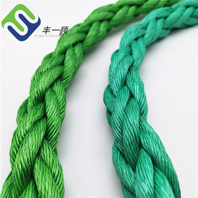Gele Gemengde Groene Kleur 8 Kabel 26mm 48mm van de Bundel Vierkante Combinatie voor Marine