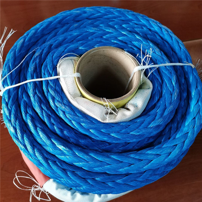 12 de bundels vlechtten de Slepende Kabel Met hoge weerstand van UHMWPE voor Marine Mooring