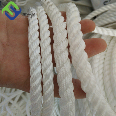 19 mmx220m 3 streng Twisted Nylon Marine Anchoring Rope met hoge breekbelasting