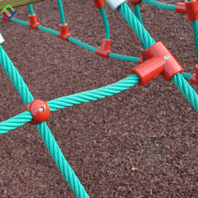 Combinatie die Schakelaar van het Kabel de Netto Aluminium T voor Speelplaats beklimmen
