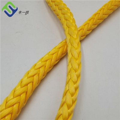 12 de bundels vlechtten de Slepende Kabel Met hoge weerstand van UHMWPE voor Marine Mooring