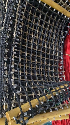 4 Strand Polyester Combinatie Touw Hangmat 2*1.2m Voor Kinderen Buiten Speeltuin