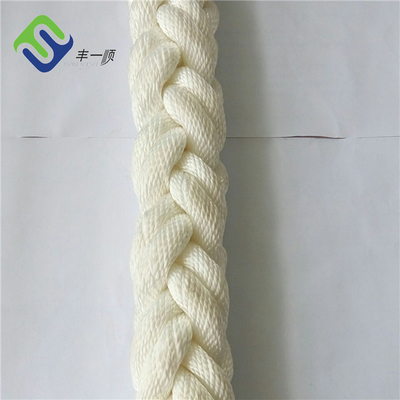 Marine Hawser Line 8 Strand Polyester touw 48mmx220m Met 1.8m Spliced Eye
