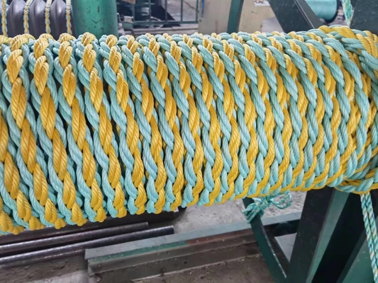 Gele Gemengde Groene Kleur 8 Kabel 26mm 48mm van de Bundel Vierkante Combinatie voor Marine
