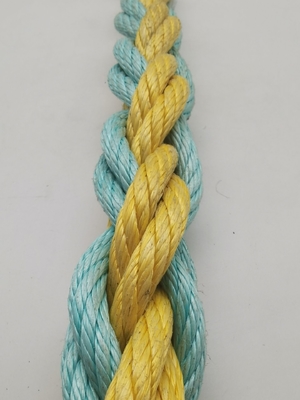 Gele Gemengde Groene Kleur 8 Kabel 26mm 48mm van de Bundel Vierkante Combinatie voor Marine
