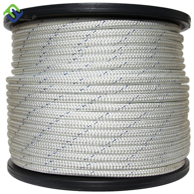 Zachte Dubbele Gevlechte Nylon Kabel 1/4“ - 1“ Kabel van de Bootmeertros voor Gevlechte Las