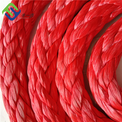 12 Bundelsuhmwpe Gevlechte Vastleggende Kabel met hoge weerstand 36mm
