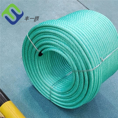 6 Streng Twisted PP Danline Combination Rope Polypropyleen versterkt touw voor de zeevisserij