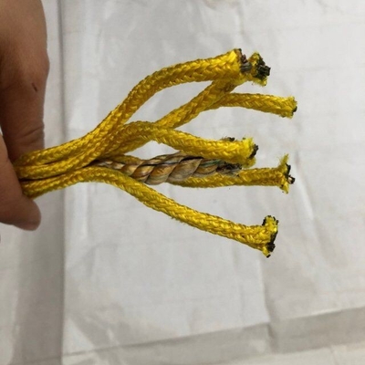 Polyester Combination Rope FC Twisted 6*8 4 Strands with Superior Abrasion Resistance