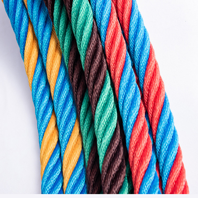 Persoonlijke kleur PET polyester combinatie touw 6 * 8 voor buiten speeltuin