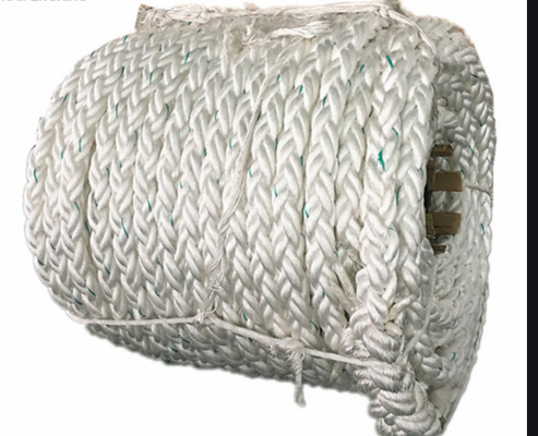 40-96 mm 12 strengen PP polyester gemengd touw voor scheepsverbinding Commerciële scheepstouwen