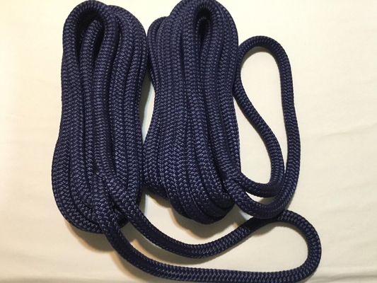 1/2 ̊ X 15 ̊ Dock Lines Marine Double Braided Nylon Dock Line Met 12 ̊ Eyelet