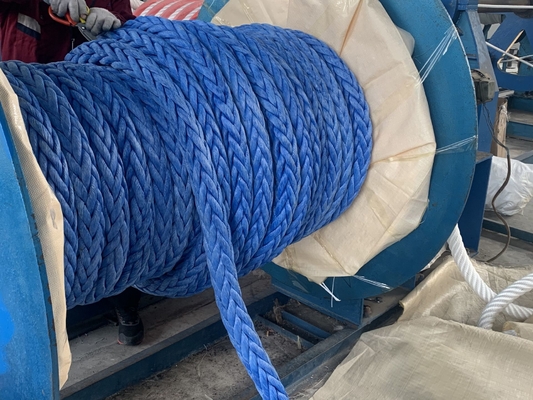 12 strengen UHMWPE synthetisch touw UHMWPE scheepstouw