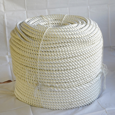 Multicolors 3 Strand Twisted Nylon Ship Mooring Rope Polyamide Boat Sailing Yacht Rope 4mm-60mm