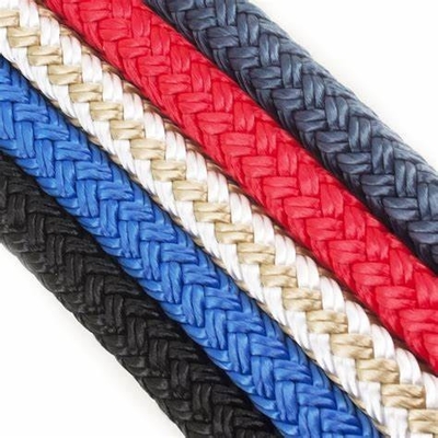 12mmx220m dubbel gevlochten nylon touw met aangepaste kleur Hot Sale Made in China