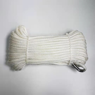 12mmx220m dubbel gevlochten nylon touw met aangepaste kleur Hot Sale Made in China