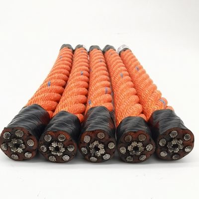 6 Strengte 18 mmx500m PP PE combinatie draad kern touw voor vissersschip sleep