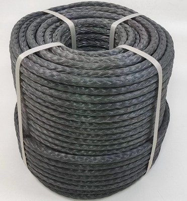 12 strengen gevlochten synthetisch 20 mm-120 mm Uhmwpe Marine Mooring Rope Met Multi Colors