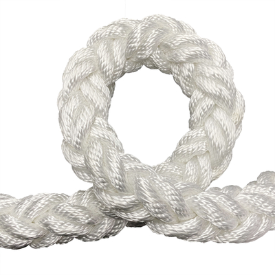 8 strengen polyester touw mooring touw met polyester materiaal 32 mm polyester boot touw