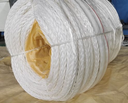 UHMWPE-touw met 12 strengen, UV-bestendig voor zware werkzaamheden, 220 m voor maritieme en industriële toepassingen
