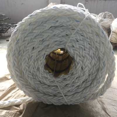 52mmx220m Mooring 8 Strand PP touw Vessel mooring lijnen op een schip