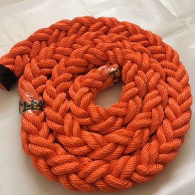 8 strengen PP polyester gemengde marine mooring staart touw 64mm 72mm 80mm met 11m lengte