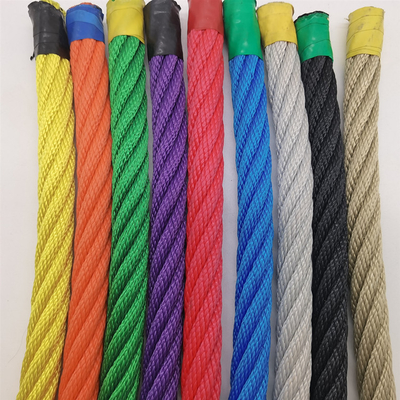 Speelterrein klimnetten gemaakt van polyester combinatie touw met 6 strengen
