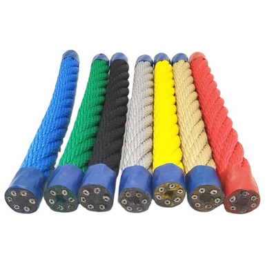 Speelterrein klimnetten gemaakt van polyester combinatie touw met 6 strengen