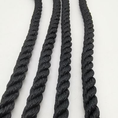 12mm White 3-Strand Polyester Rope for Marine Manual Anchor Winch