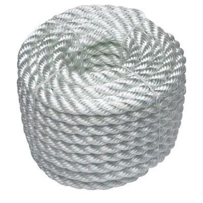 3-strengs nylon touw 4mm-56mm aangepaste lengte voor vissen en marine