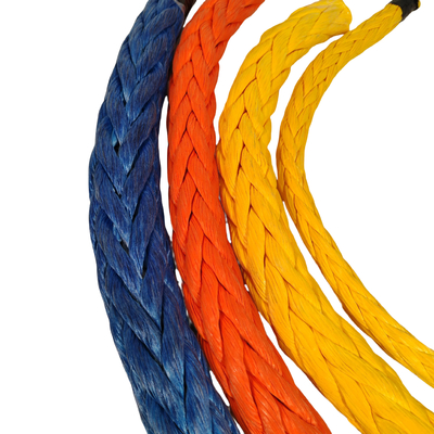 16mm 12-strengs UHMWPE Marine Meerlooptouw 220m Zware Belasting
