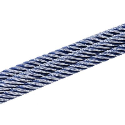 16mm 6 Strands Polypropylene Playground Net Rope with Steel Core for Children