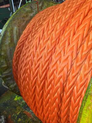 Persoonlijke afmeting lengtes superieure chemische weerstand marine kwaliteit UHMWPE Hawser met hoge breeksterkte