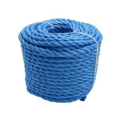 6 mm UV-bestendige, waterdichte, 3-streng PP-touw - High Strength Polypropylene Twist Rope voor logistiek