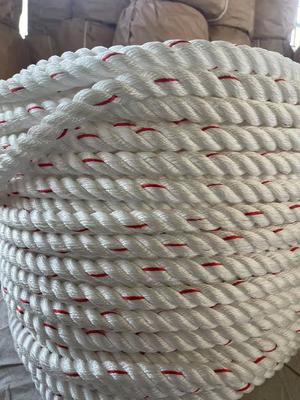 6 mm UV-bestendige, waterdichte, 3-streng PP-touw - High Strength Polypropylene Twist Rope voor logistiek