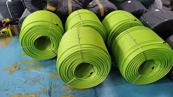 6-streng gebreide 500m buitenspeelplaats combinatie touw voor klimnet