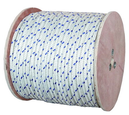 Blauwe Kleur 16-strengs Dubbel Gevlochten Nylon Meer- en Ankerlijn Touw 6mm-60mm Hot Sale