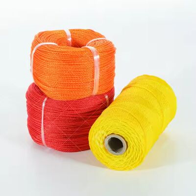 3-strengs PE-touw met scharnierontwerp in goed zichtbare kleuren voor weerbestendige verpakking